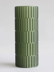 Design Hunt Olive Faceted Vase M