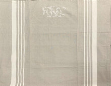  French Country Monogram Tea Towel Linen