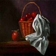 Original Artwork by Christine Hoyne Basket of Autumn