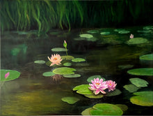  Original Artwork by Annette Smeeton 'Water Lillies'