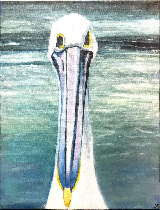 Original Artwork by Julie Hobbs ‘Mr Pelican'