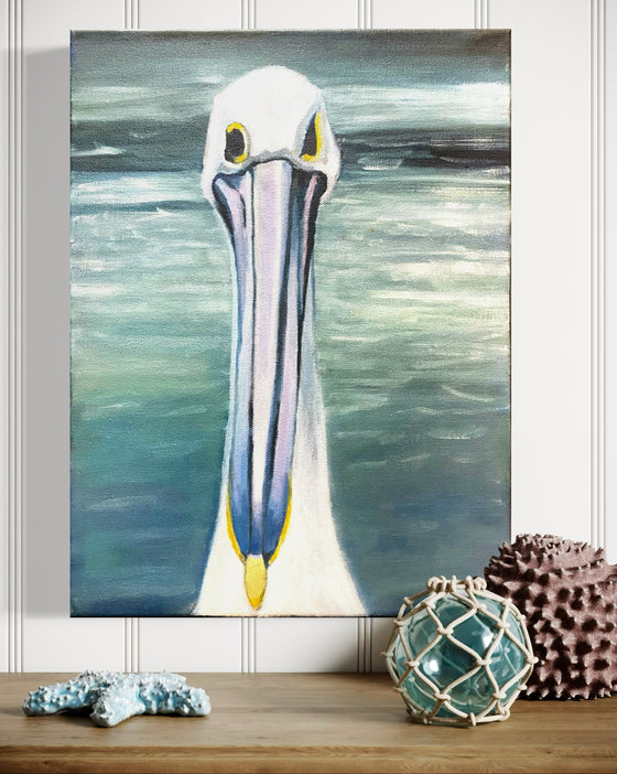 Original Artwork by Julie Hobbs ‘Mr Pelican'