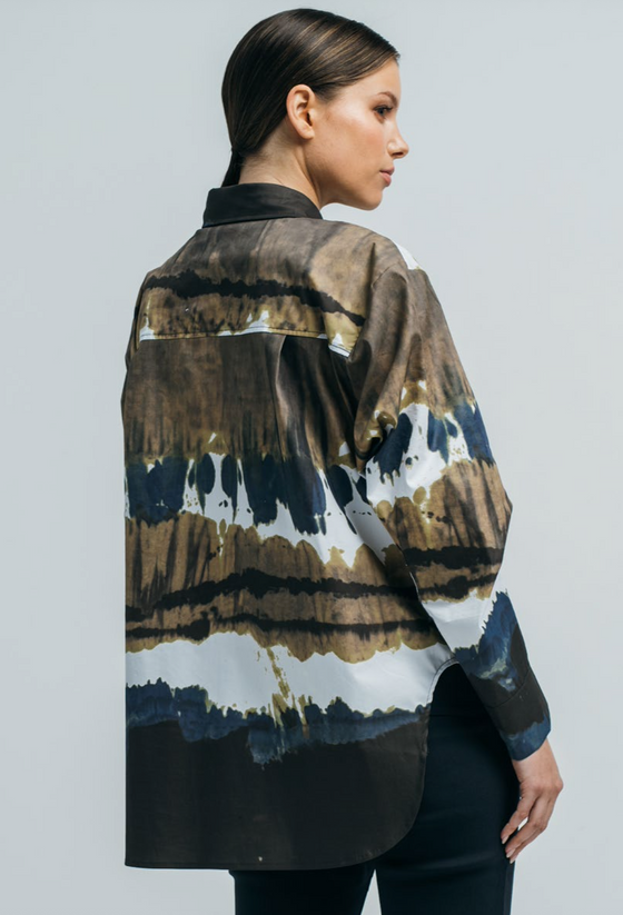 Lounge the Label Indigo Dye shirt