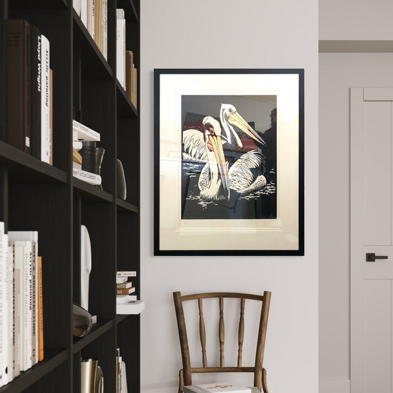 Original Artwork by Vida Pearson 'Pelicans 42/50'