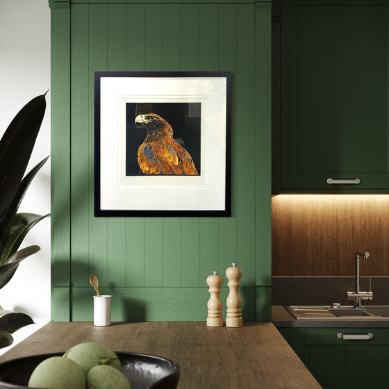 Original Artwork by Vida Pearson 'Wedged Tail Eagle'