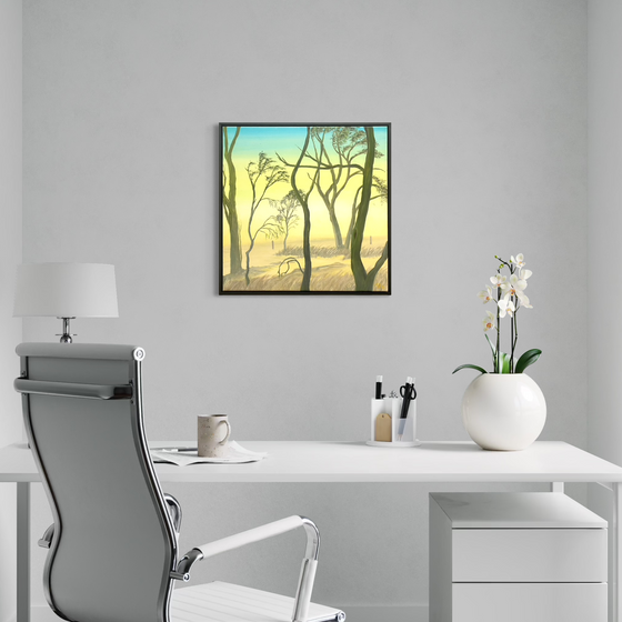 Original Artwork by Jackie Beckman 'Dust Storm'