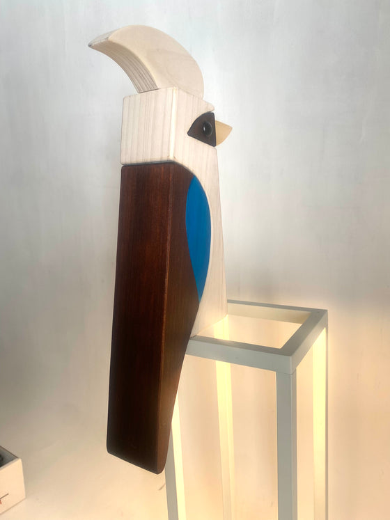 Steve Innes hand made wooden Kookaburra