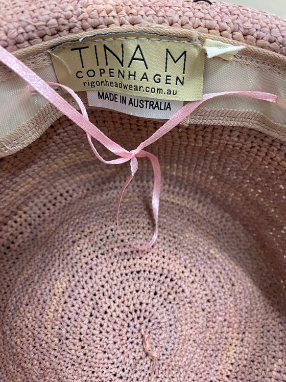 Tina M Copenhagen Old Rose Hat M/L