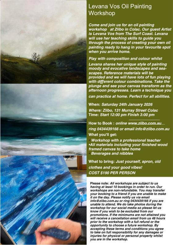 Oil Painting Workshop with Levana Vos