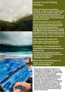  Oil Painting Workshop with Levana Vos