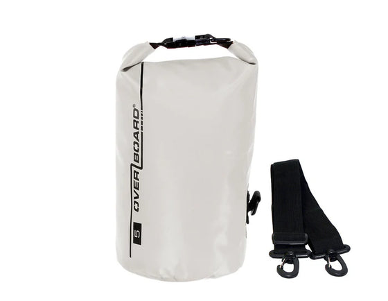 Overboard Waterproof Dry Bag 5 Litres White